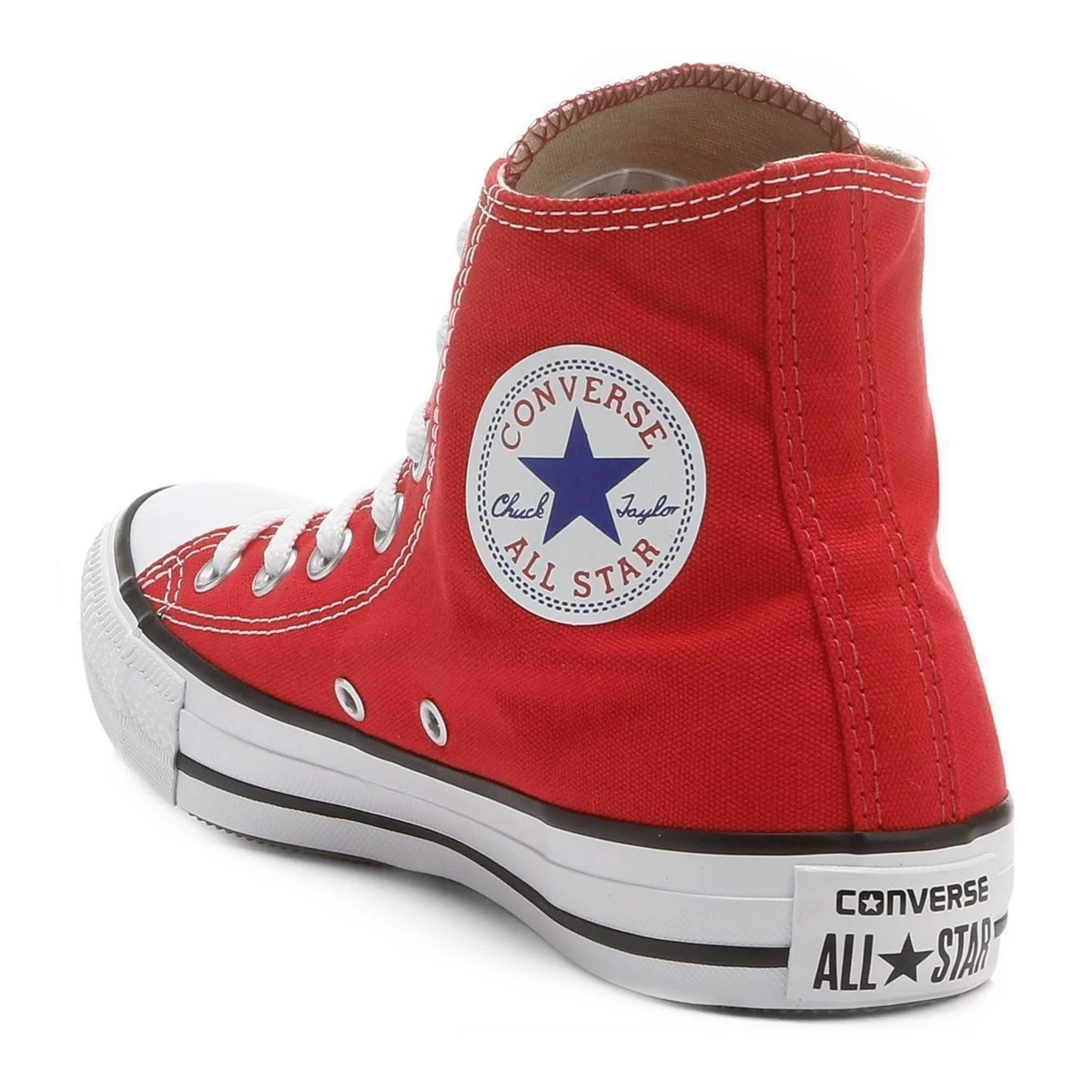 Tênis Converse Chuck Taylor All Star Cano Alto Feminino Branco / Preto