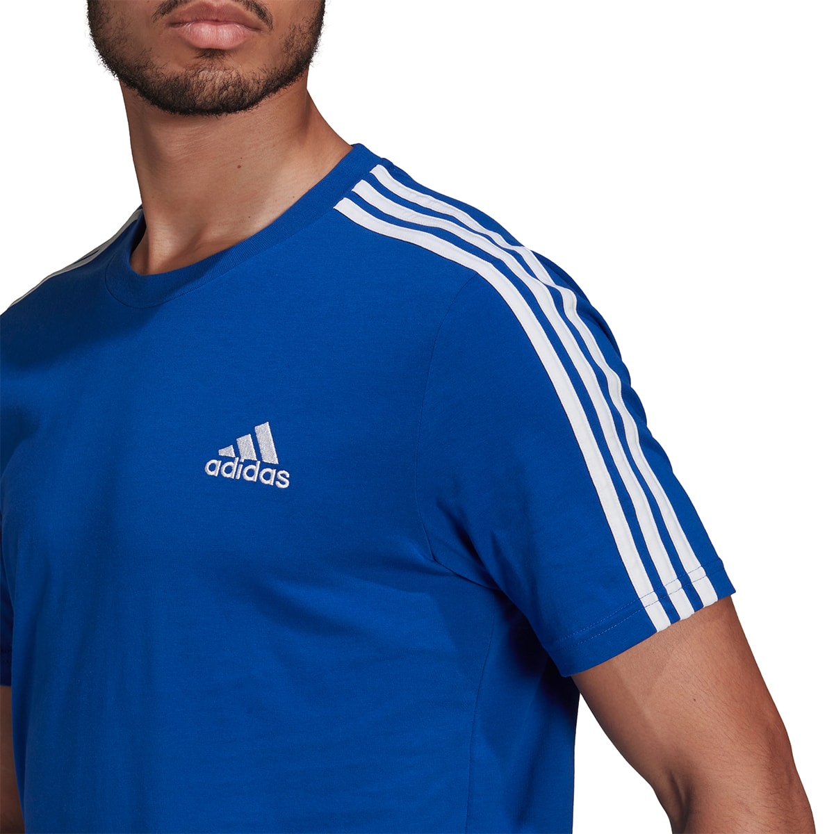 Camiseta Adidas Essentials 3 Listras Masculina - Camisa e Camiseta