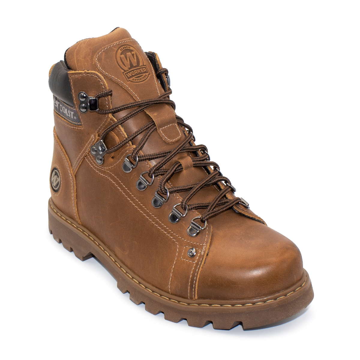 Bota west coast sales couro