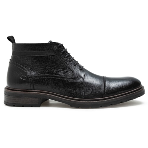 Bota Couro Democrata Masculina Garage Astro Cano Curto 301102