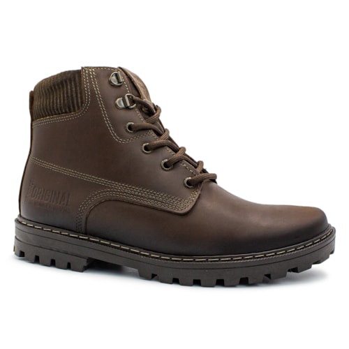 Bota Pegada Masculina Couro 181502