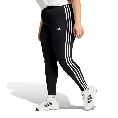 Calça Legging Adidas Feminina Essentials 3-Stripes Plus Size