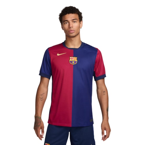 Camisa Nike Masculina Barcelona 24/25 Torcedor Pro