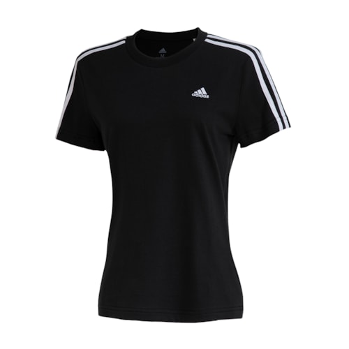 Camiseta Adidas Feminina 3 Listras Treino