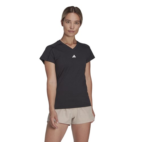 Camiseta Adidas Feminina Essentials Minimal Branding Treino