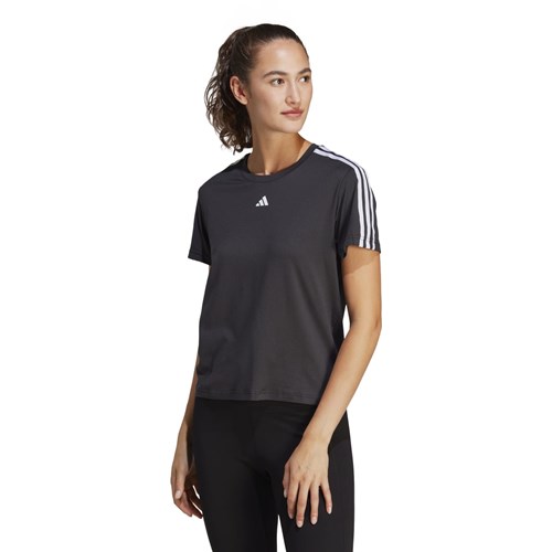 Camiseta Adidas Feminina Treino Train Essentials 3-Stripes