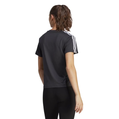 Camiseta Adidas Feminina Treino Train Essentials 3-Stripes