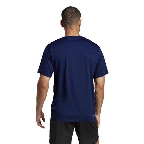 Camiseta Adidas Masculina Treino Essentials Base Manga Curta Logo