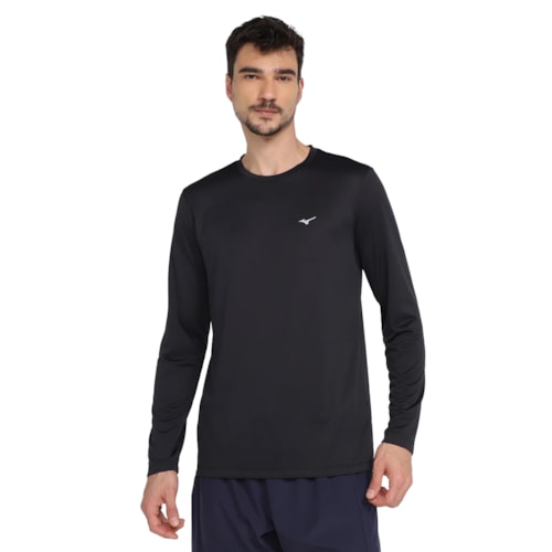 Camiseta Mizuno Masculina Treino Manga Longa Nirvana