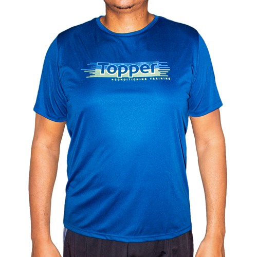 Camiseta Topper Masculina Stamp Logo Plus Size