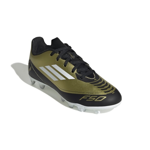 Chuteira Campo Adidas Unissex F50 Club Flexible Ground Messi Jr