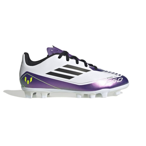 Chuteira Campo Adidas Unissex F50 Club Flexible Ground Messi Jr