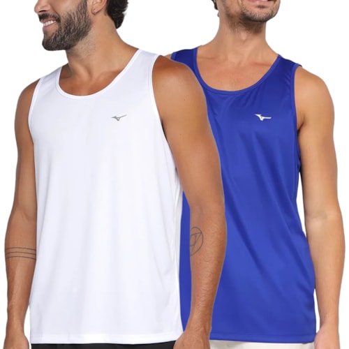 Kit 2 Regatas Mizuno Masculina Energy M