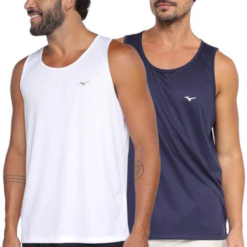 Kit 2 Regatas Mizuno Masculina Energy M