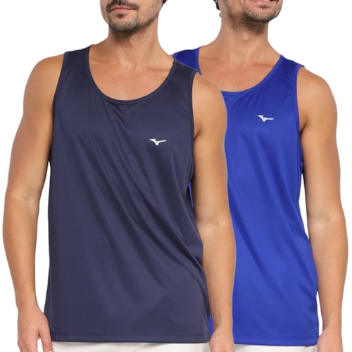 Kit 2 Regatas Mizuno Masculina Energy M