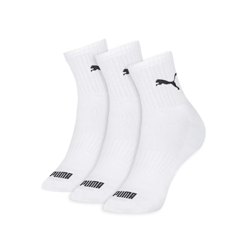 Kit 3 Pares De Meias Puma Masculinas Sapatilhas Cano Médio 4530