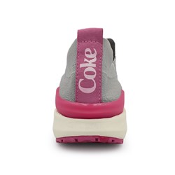 Kit Tênis Coca-Cola Feminino Slip-On Cloud Knit + Ecobag Coca-Cola