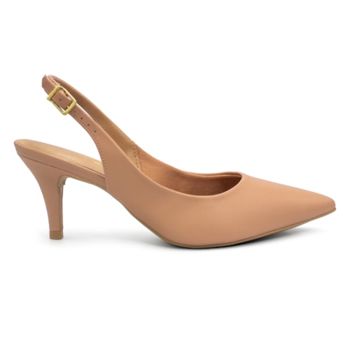 Scarpin Vizzano Feminino Pelica Slingback Salto Fino 1185.700