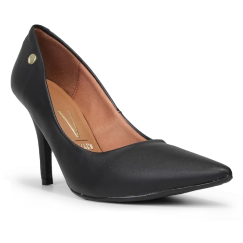 Scarpin Vizzano Feminino Salto Alto Bico Fino 1184.1101