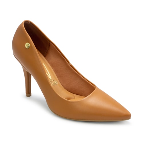 Scarpin Vizzano Feminino Salto Alto Bico Fino 1184.1101