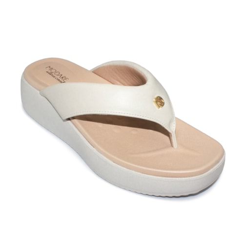 Tamanco Modare Feminino Napa Strech Conforto Salto Anabela 7189.101