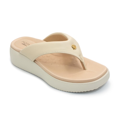 Tamanco Modare Feminino Napa Strech Conforto Salto Anabela 7189.101