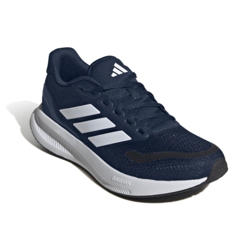 Tênis Adidas Feminino Runfalcon 5 + 3 Pares Meia Adidas Cano Baixo Sportswear Low-Cut