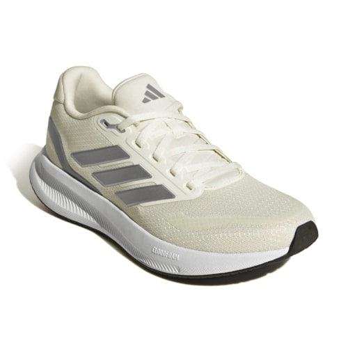 Tênis Adidas Feminino Runfalcon 5 + 3 Pares Meia Adidas Cano Baixo Sportswear Low-Cut