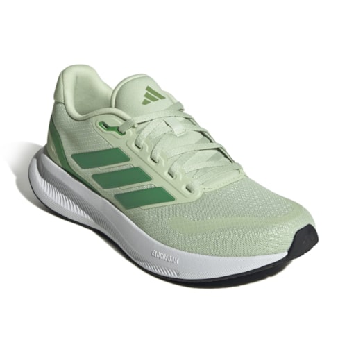 Tênis Adidas Feminino Runfalcon 5 + 3 Pares Meia Adidas Cano Baixo Sportswear Low-Cut