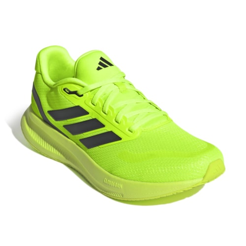 Tênis Adidas Masculino Runfalcon 5 + 3 Pares Meia Adidas Cano Médio Acolchoada Performance