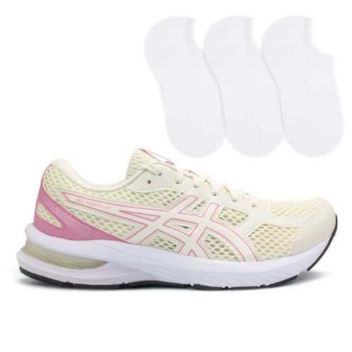 Tênis Asics Feminino Gel-Nagoya ST Corrida + 3P de Meias 