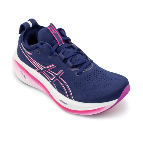 Tênis Asics Feminino Gel-Nimbus 26 Corrida + 3P de Meias