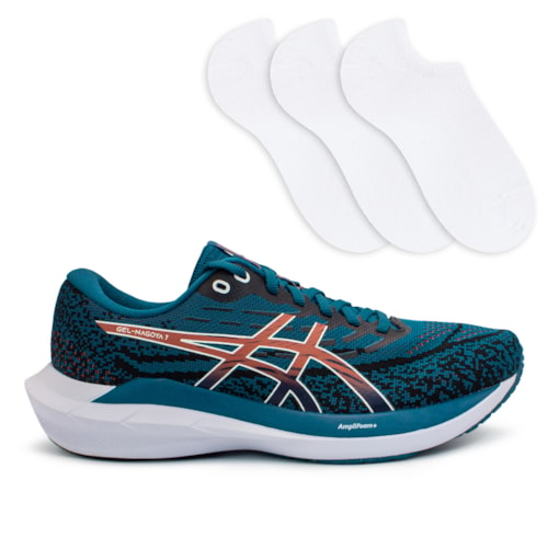 Tênis Asics Masculino Gel-Nagoya 7 Corrida + 3P de Meias