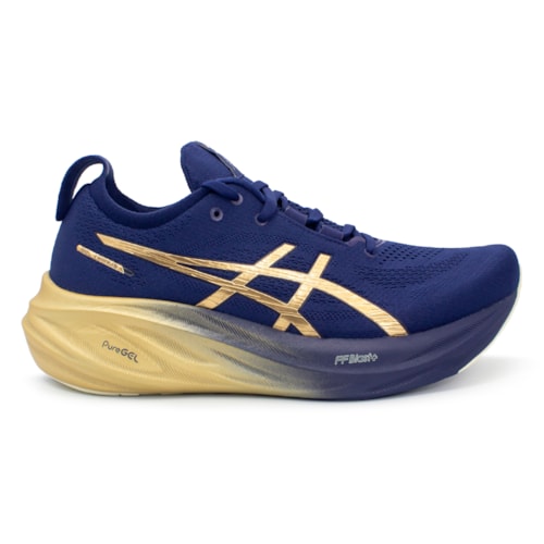 Tênis Asics Masculino Gel-Nimbus 26 Platinum Corrida