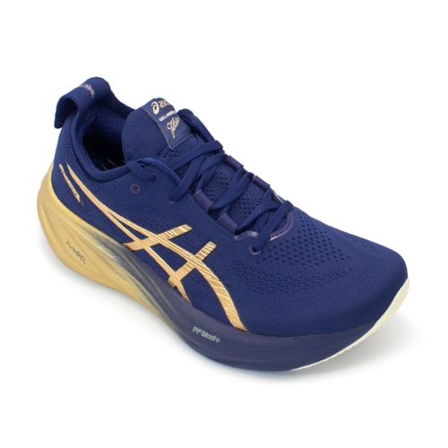 Tênis Asics Masculino Gel-Nimbus 26 Platinum Corrida