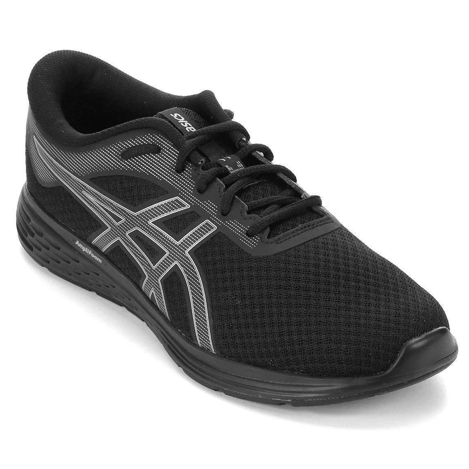 Zapatilla Asics Patriot 11 Mujer Negra | Solo Deportes