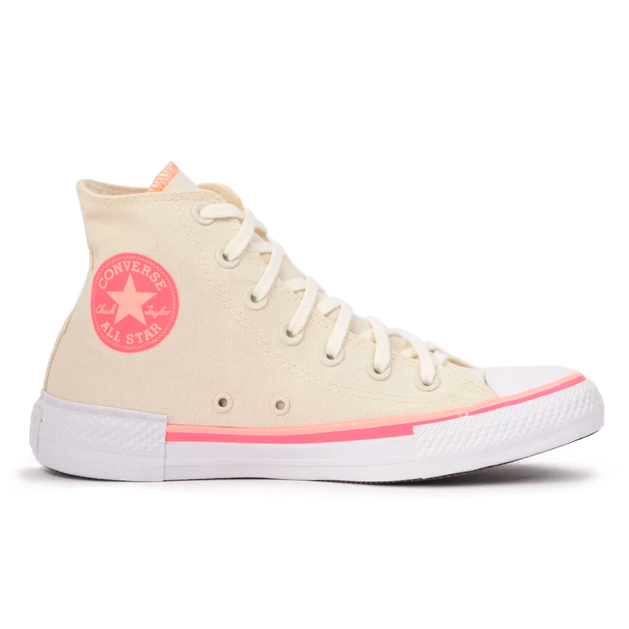 all star caramelo cano alto