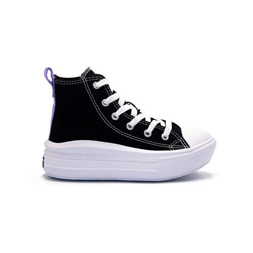 Tênis Converse Feminino Juvenil Chuck Taylor All Star Move Cano Alto CK1020