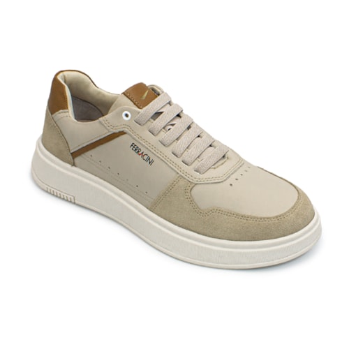 Tênis de Couro Ferracini Masculino Logan 9316