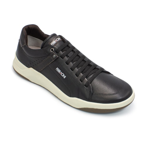 Tênis de Couro Ferracini Masculino Wind 8762