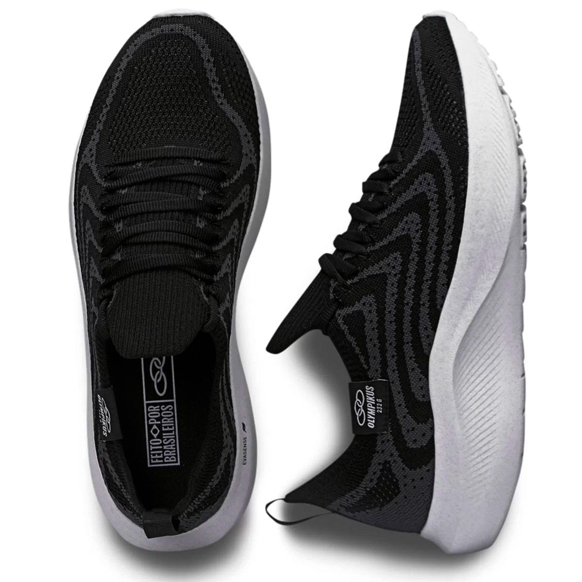 Tênis Olympikus Unissex 232G Ultraleve/130 Corrida + 3 Pares de